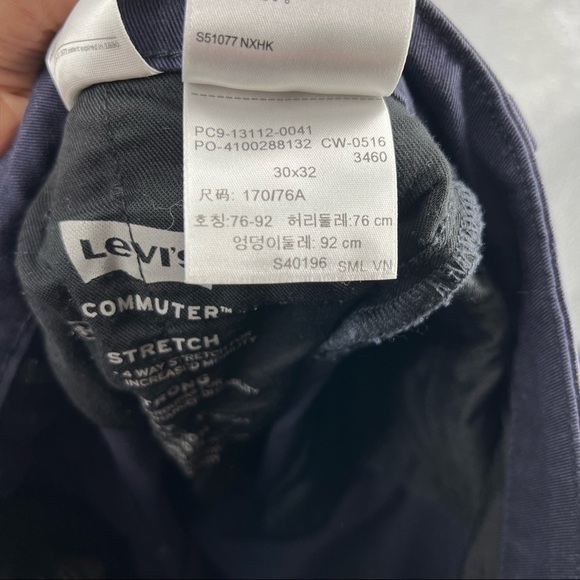 LEVI’S navy commuter pants size 30 - Picture 6 of 6